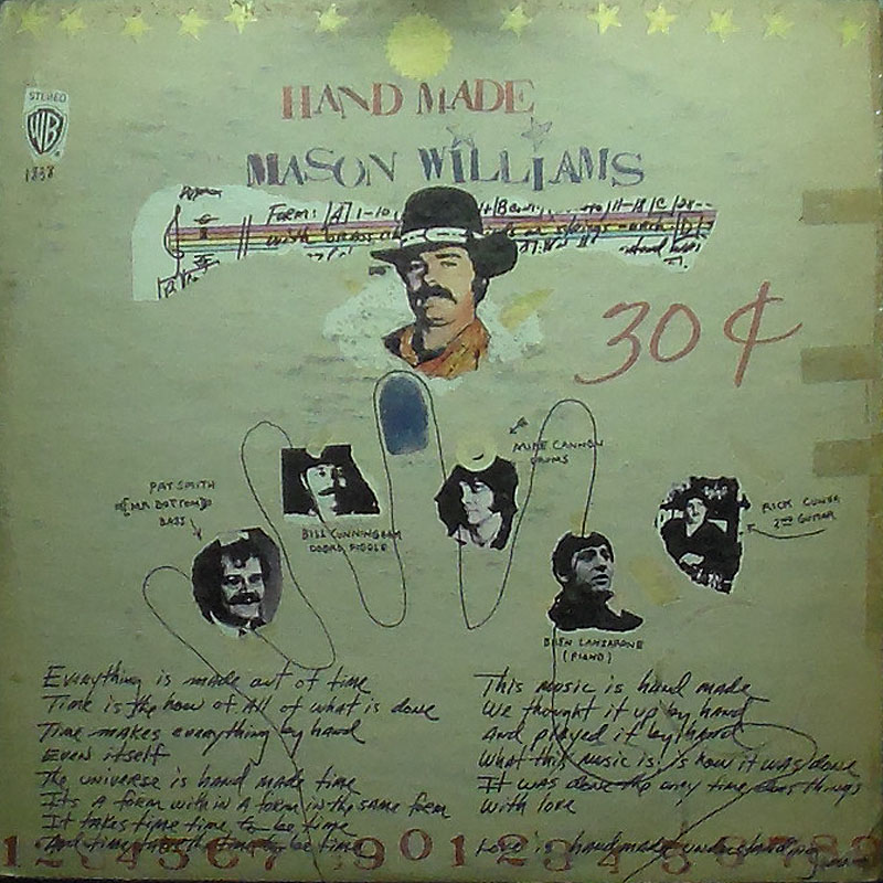 Mason Williams – Hand Made (image for) Mason Williams – Hand Made